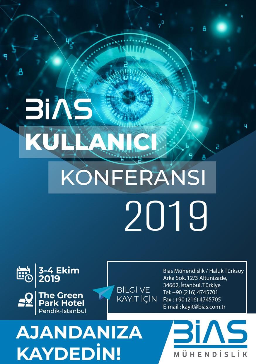 BİAS Kullanıcı Konferansı, 3-4 Ekim 2019, The Green Park Hotel, Pendik-İstanbul