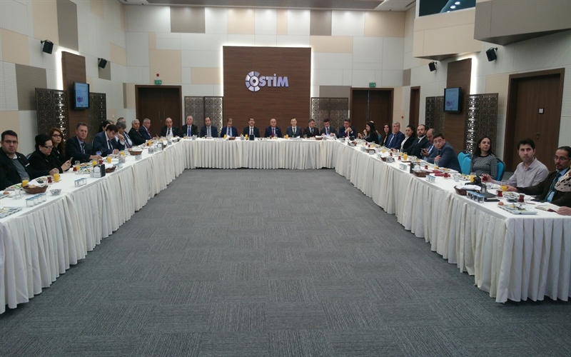 Ekonomi Bakanlığı'ndan Ostim Bölge Müdürlüğüne Ziyaret