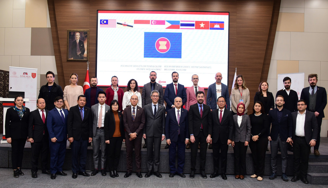 ASEAN HEYETİNİ OSTİM'DE AĞIRLADIK