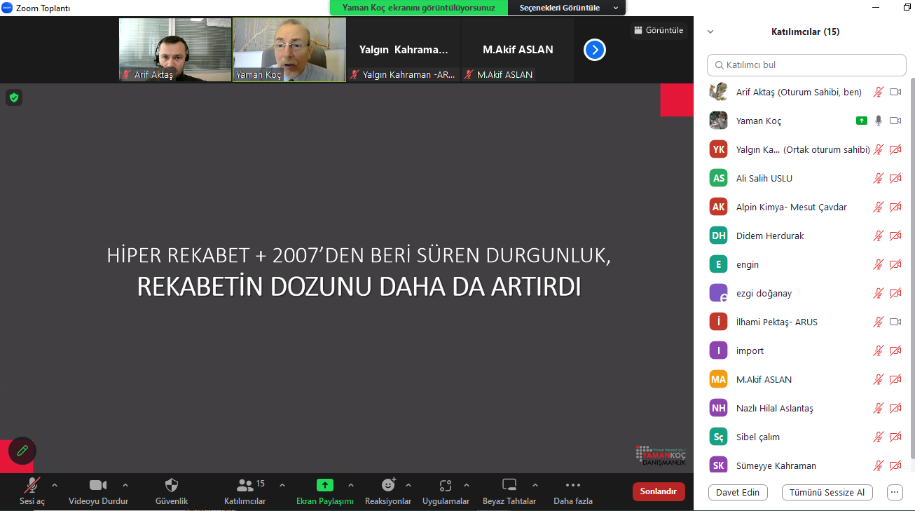 DIŞ TİCARET VE İSTİHBARAT EĞİTİMİ GERÇEKLEŞTİRİLDİ