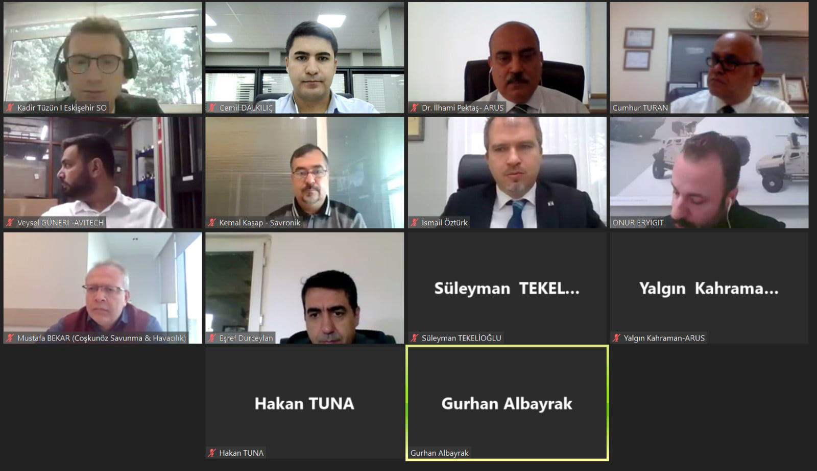 ESO-ARUS ONLİNE İŞBİRLİĞİ TOPLANTILARI GERÇEKLEŞTİRİLDİ