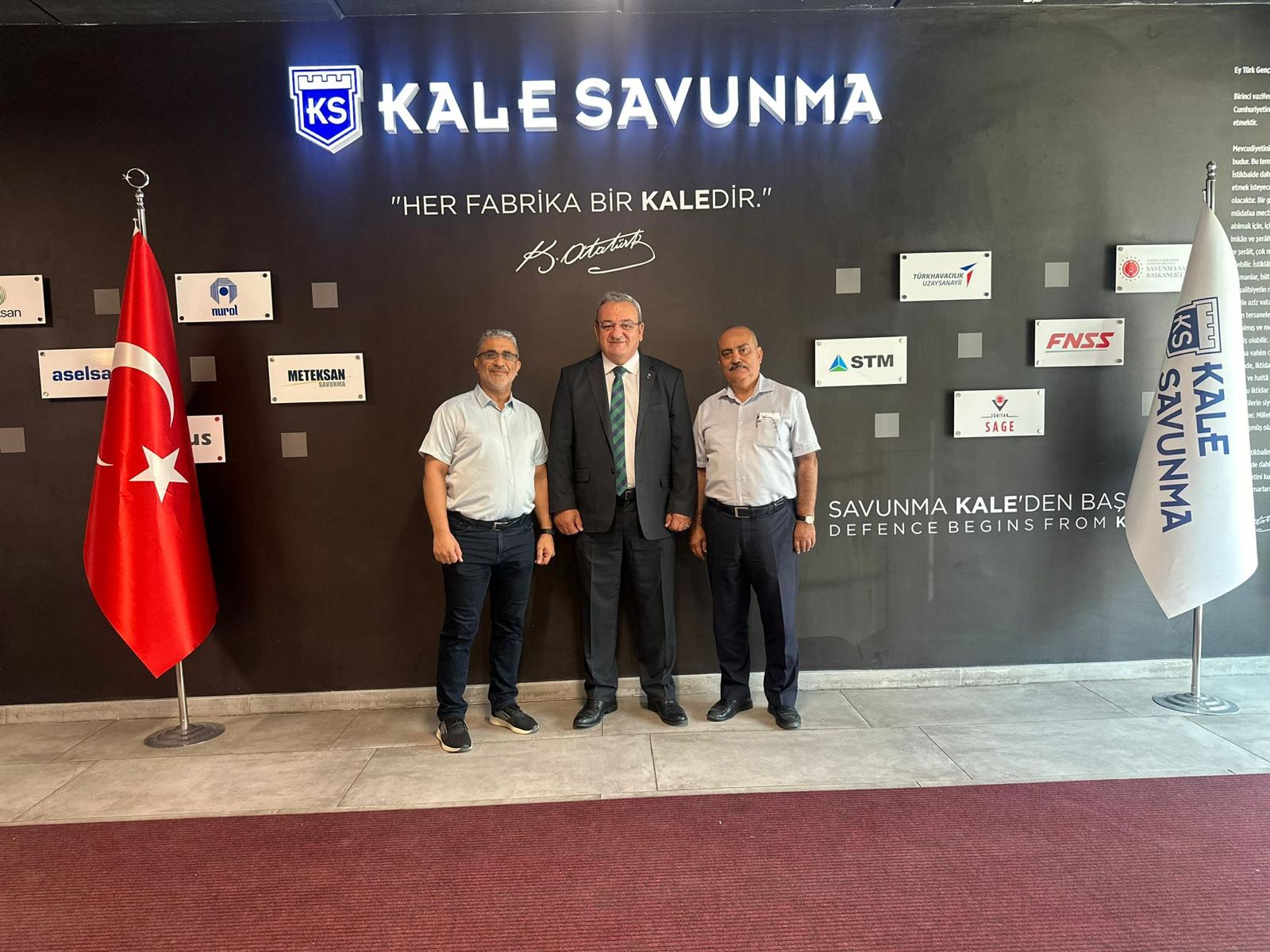 ARUS, KALE SAVUNMA, OKAS KAPLAMA VE AKALIN ISIL İŞLEM FİRMALARINI ZİYARET ETTİ