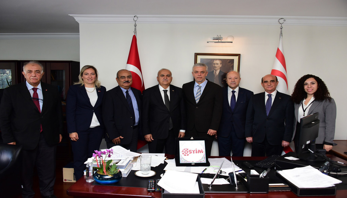 KIBRIS BÜYÜKELÇİLİĞİ ZİYARETİ GERÇEKLEŞTİRİLDİ