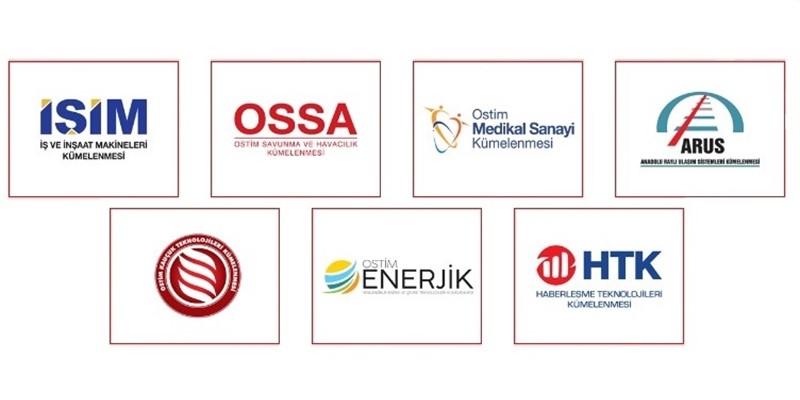 OSTİM 7 önemli sektörde Kümelenmeleri ile Türkiye' ye hizmet ediyor.  