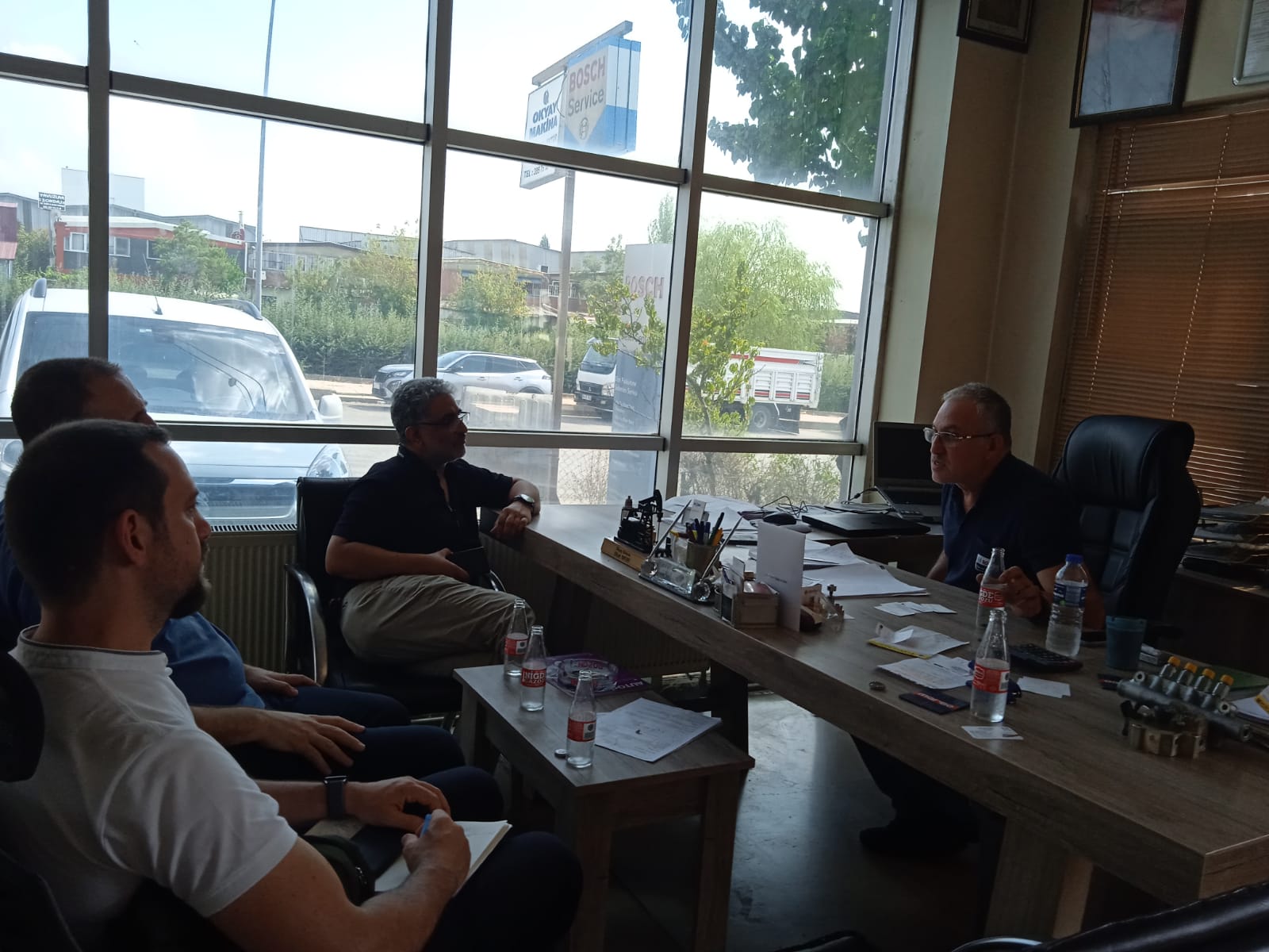ARUS, OKYAY MAKİNA FİRMASINI ZİYARET ETTİ