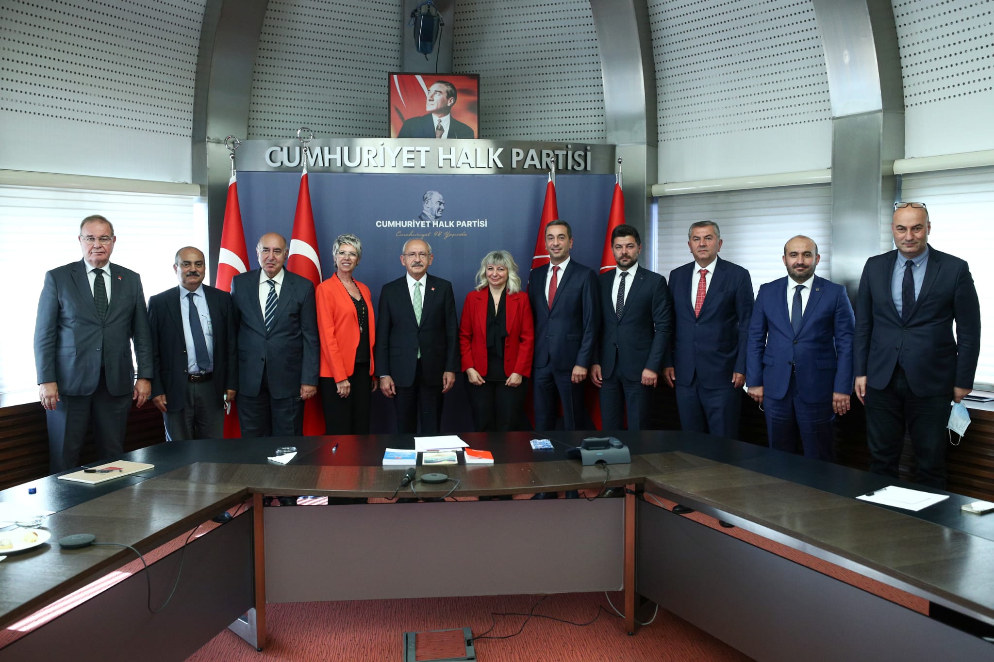 ARUS YÖNETİM KURULU CHP'Yİ ZİYARETİ