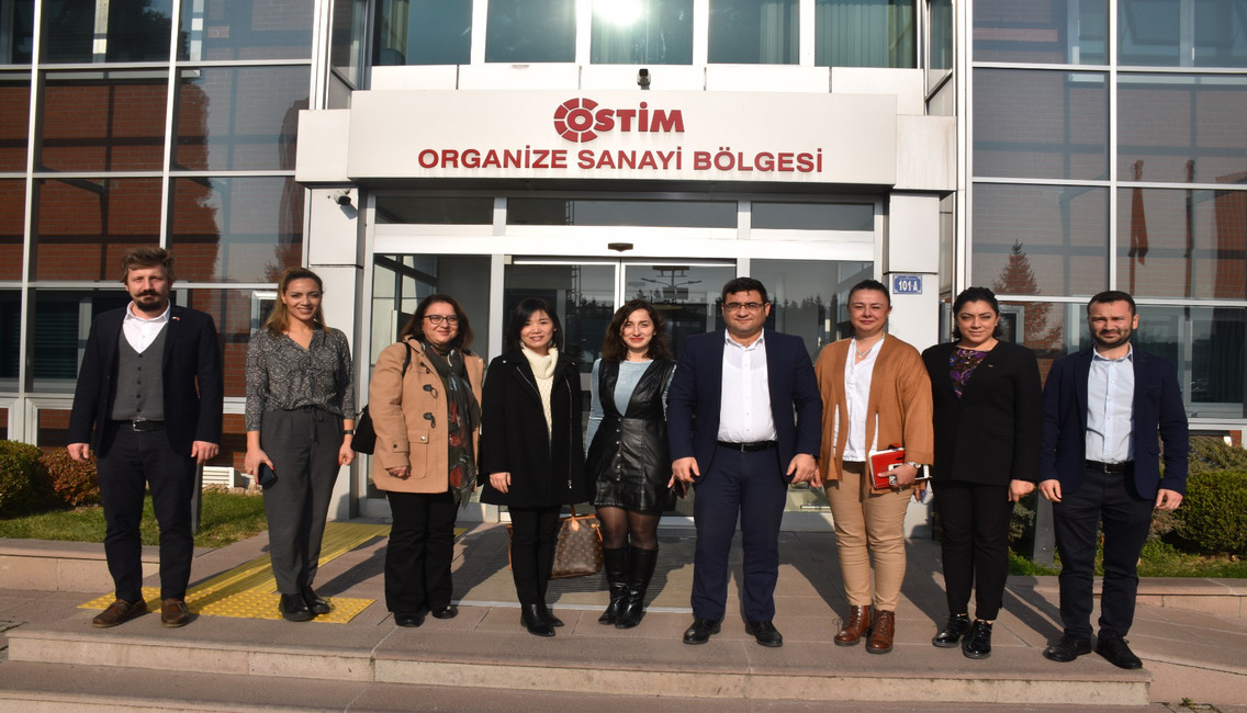 TAYVAN TİCARET ATEŞELİĞİ YETKİLİLERİNİ OSTİM'DE AĞIRLADIK