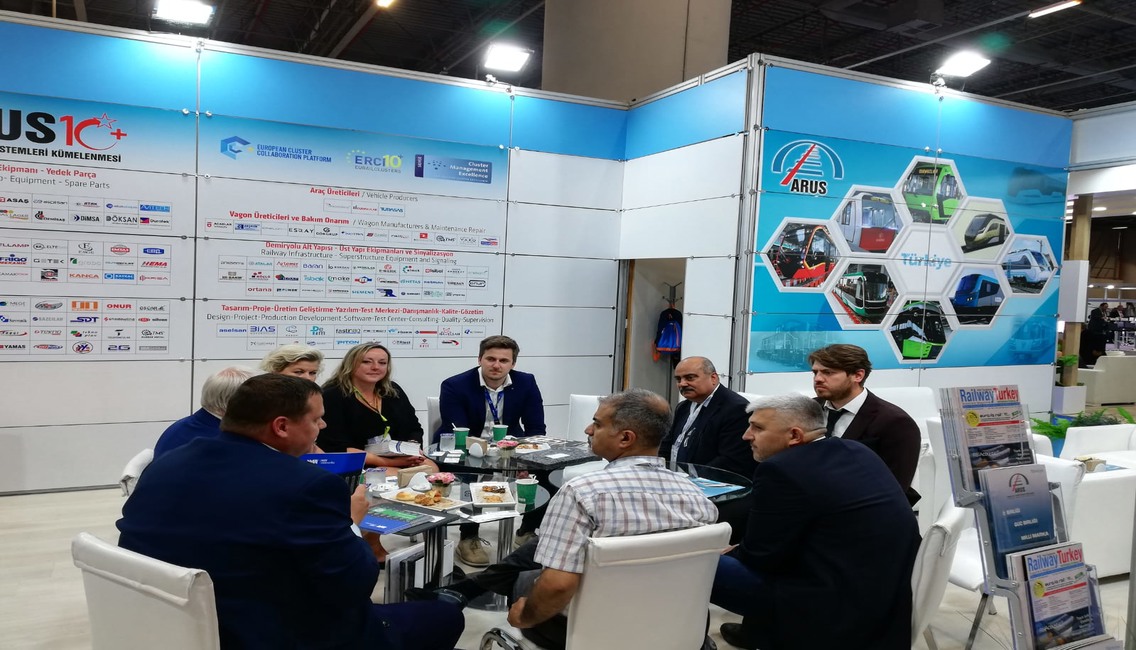 ARUS, EURASIARAIL 2023 FUARINDA YERİNİ ALDI