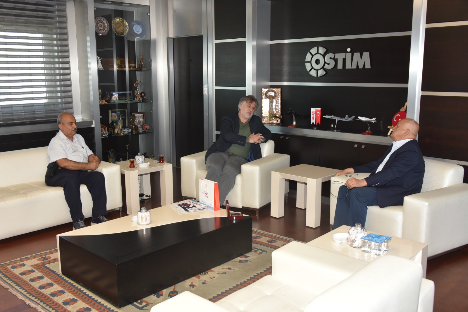 TCDD VAKFI GENEL MÜDÜRÜ ARUS'U ZİYARET ETTİ