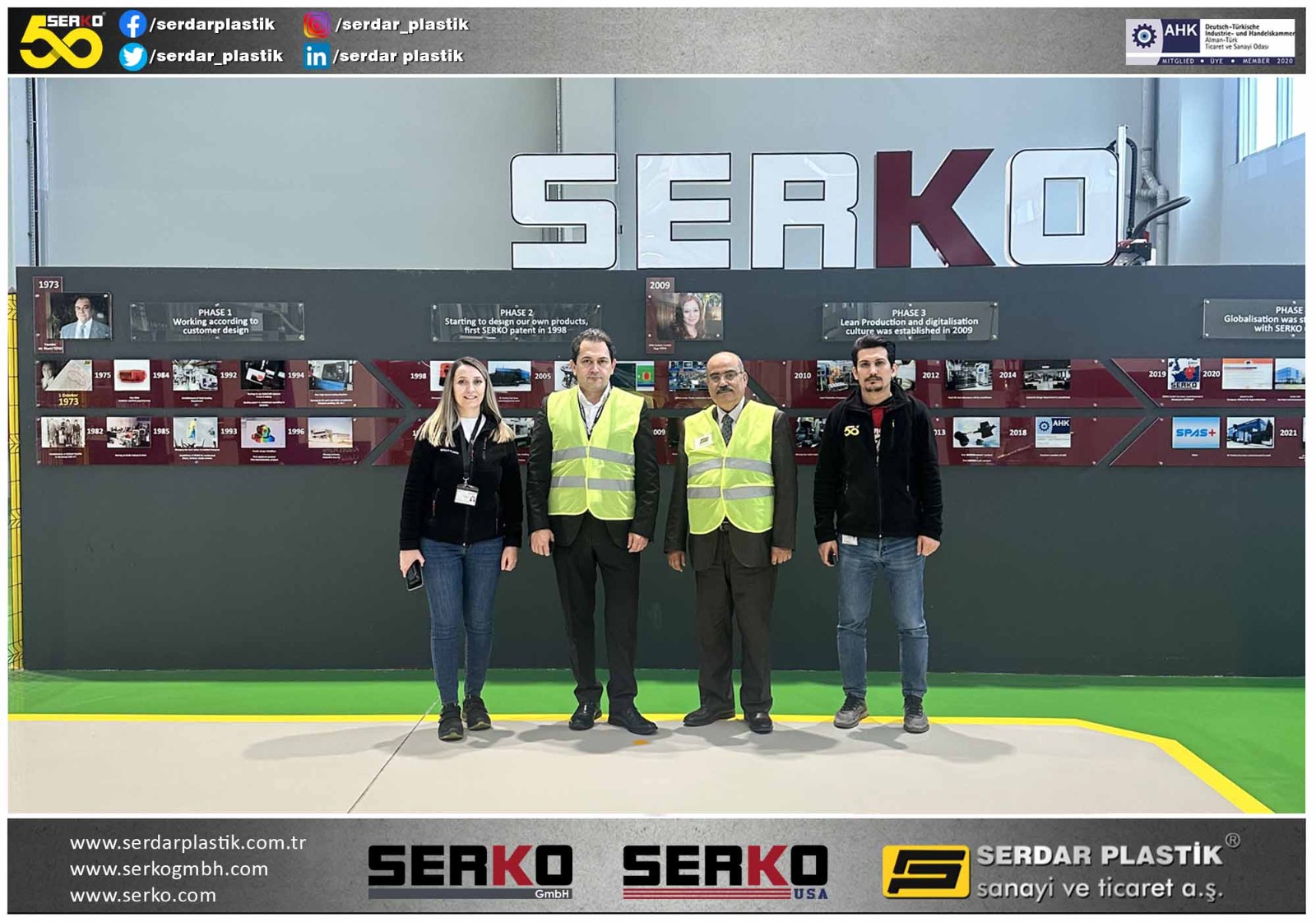 ARUS SERDAR PLASTİK FABRİKALARINI ZİYARET ETTİ