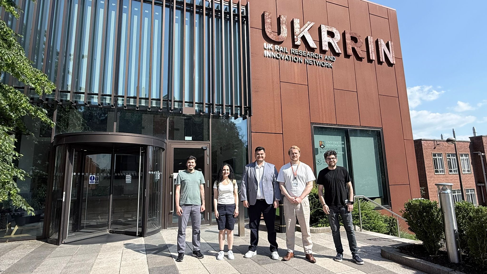 ARUS, BİRLEŞİK KRALLIKTA  BIRMINGHAM  BCREE ARAŞTIRMA MERKEZİ VE RAIL INNOVATION (BRIC) KÜMELENMESİNİ ZİYARET ETTİ